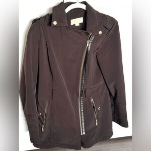 Michael Kors Women’s Black Zip-Up Jacket - Size S